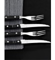 Gense Old Farmer Black cutlery set 12 people 