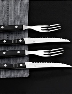 Gense Old Farmer Black cutlery set 24 people 